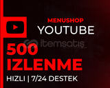 ⭐(EN KALİTELİSİ)⭐500 YOUTUBE İZLENME⭐