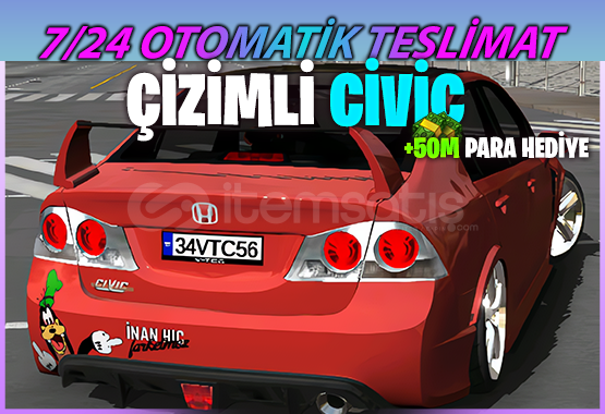 ⭐️ (EN KALİTELİSİ) HD LOGOLU CIVIC⭐️ | CP1 ⭐️ (EN KALİTELİSİ) HD LOGOLU CIVIC⭐️ | CP1