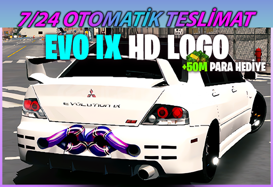 ⭐️ (EN KALİTELİSİ) HD LOGOLU EVO IX⭐️ | CP1 ⭐️ (EN KALİTELİSİ) HD LOGOLU EVO IX⭐️ | CP1