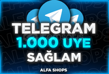 ⭐️(EN SAĞLAMI) TELEGRAM 1000 ÜYE