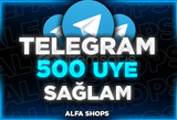 ⭐️(EN SAĞLAMI) TELEGRAM 500 ÜYE