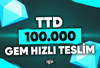 ⭐[EN UCUZ] 100.000 GEMS - TTD ⭐