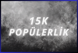 (En Ucuz) 15K Popülerlik