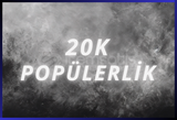 (En Ucuz) 20K Popülerlik