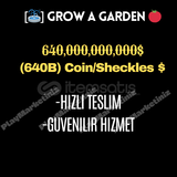 [En Ucuz] 640B sheckles/coin | ⭐Grow A Garden⭐