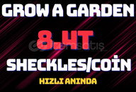 [EN UCUZ] 8.4T sheckles/coin | Grow A Garden