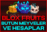 ⭐EN UCUZ BLOX FRUITS BÜTÜN MEYVELER VE HESAPLAR