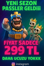 En Ucuz Clash Royale Pass ❗ Şok Fiyat 