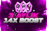 ⚡ HIZLI | DİSCORD 3 AYLIK 14X BOOST