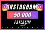 ⭐[EN UCUZ] INSTAGRAM 50.000 PAYLAŞIM⭐