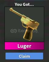 (EN UCUZ!) ✨MM2 LUGER✨ 