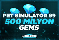 EN UCUZ | PET SİMULATOR 99 500 MİLYON GEM