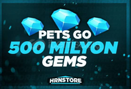 EN UCUZ | PETS GO 500 MİLYON GEM