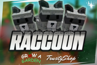 En Ucuz RACCOON ⭐ Grow A Garden [PET]