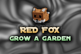 ✅ (EN UCUZ) RED FOX GROW A GARDEN ✅