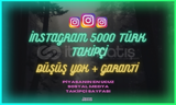 EN UCUZ SAYFA! İNSTAGRAM 5000 TÜRK TAKİPÇİ