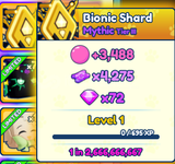 en ucuz shiny mythic bionic shard