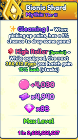 EN UCUZ | SHINY MYTHIC BIONIC SHARD | BGSI