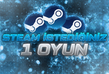 ⚡ SINIRSIZ DESTEK | STEAM İSTEDİĞİNİZ 1 OYUN