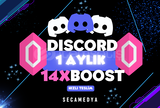 [EN UCUZU]1 AYLIK 14X DİSCORD BOOST