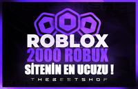 ⭐EN UCUZU 2000 Robux - ENGELE TAKILMADAN⭐