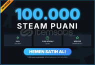FİYATA BAK ! [100.000 STEAM PUANI] HIZLI !