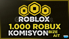 ⭐EN UCUZU(1429) 1000 Robux KOMİSYON ÖDENİYOR ⭐