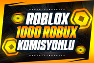 ⭐EN UCUZU(1429) 1000 Robux KOMİSYON ÖDENİYOR ⭐