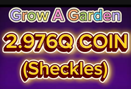 En Ucuzu 2.976Q Coins Grow A Garden (Sheckles)