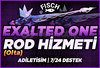 ⭐[5 DAKİKADA!]⭐FİSCH EXALTED ROD(OLTA) HİZMET