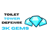 (EN UCUZU)3K Gems Toilet Tower Defense (TTD)