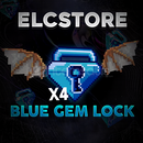 [EN UCUZU] 4 Blue Gem Lock / 4BGL