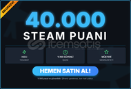 EN UCUZU ![40.000 STEAM PUANI] / 
