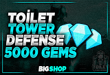 ⭐En Ucuzu ⭐5000 Gems Toilet Tower Defense (TTD)