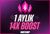 EN UCUZU ! 7/24 1 AYLIK 14X BOOST