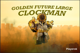 ⭐En Ucuzu⭐Golden Future Large Clockman( TTD)