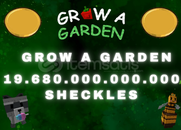 ⭐[EN UCUZU]⭐GROW A GARDEN 19.68T SHECKLES⭐