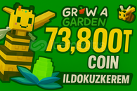 (EN UCUZU) GROW A GARDEN 73.8T COİN/SHECKLES