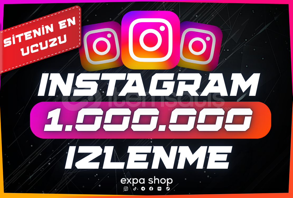 ⭐ EN UCUZU! - INSTAGRAM 1000000 İZLENME⚡ ⭐ EN UCUZU! - INSTAGRAM 1000000 İZLENME⚡