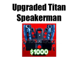 ❗En Ucuzu❗2 x Upgraded Titan Speakerman (TTD)