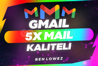⚡[ EN UYGUN ] ⚡ 5 ADET GMAİL #Taha