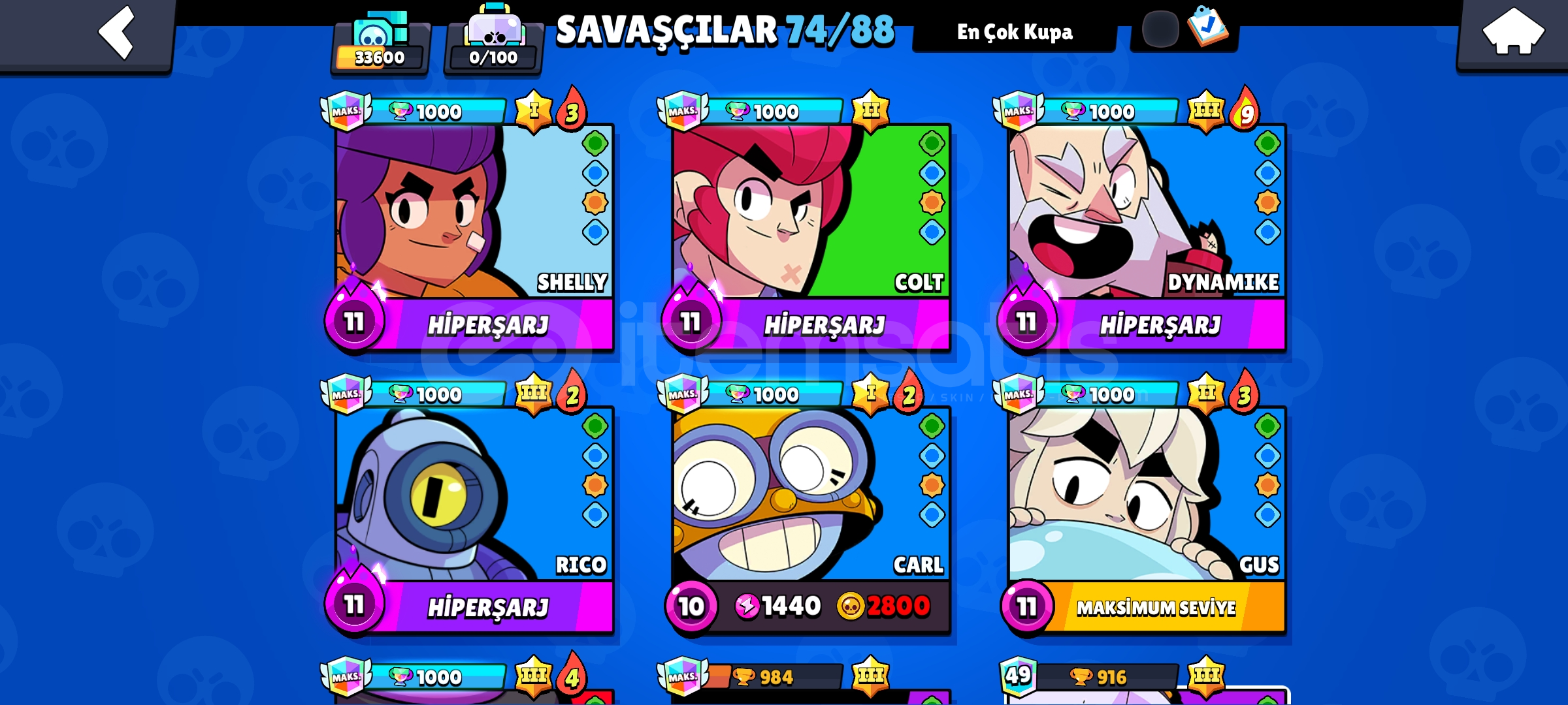 EN UYGUN BRAWL STARS HESABI EN UYGUN BRAWL STARS HESABI
