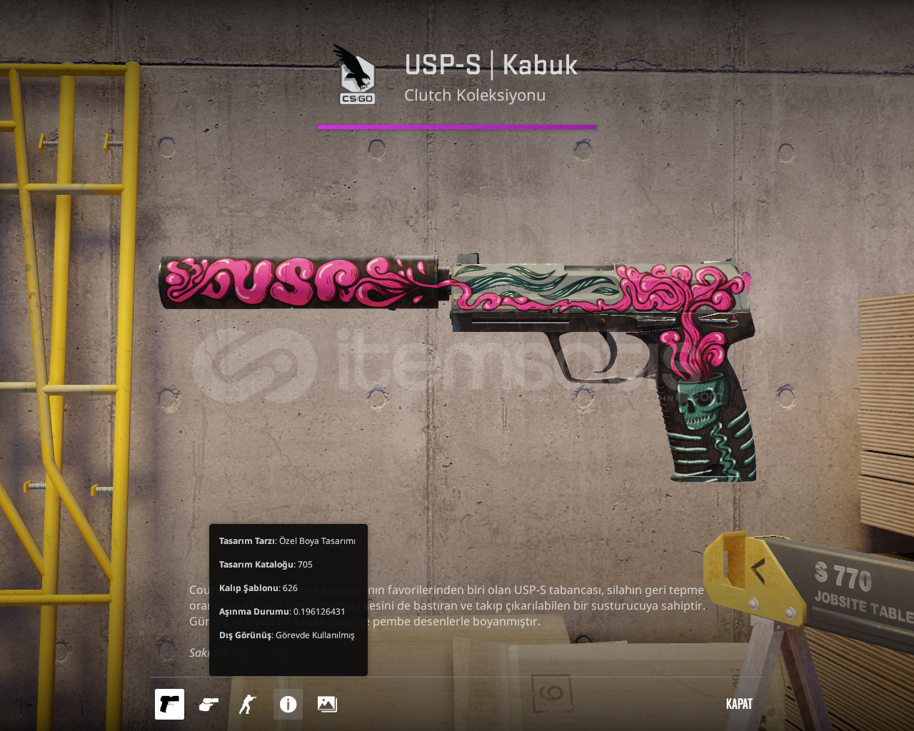✨EN UYGUN✨USP-S | Kabuk ✨EN UYGUN✨USP-S | Kabuk
