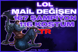 EN UYGUNA TR BÖLGELİ LOL HESABI