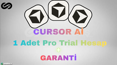 EN UYGUNU-Cursor AI / 1 Adet Pro Trial Hesap