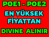 ⭐️POE1 - POE2 DIVINE ALIYORUM⭐️