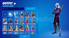 20-90 SKIN FORTNITE RANDOM HESAP!