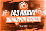 ⚡[143] 100 Robux - Komisyon Bizden | ENGELSİZ⚡