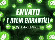⭐️ Envato 1 Aylık ⭐️ 