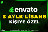 Envato | 3 Aylık Kişiye Özel | Garanti